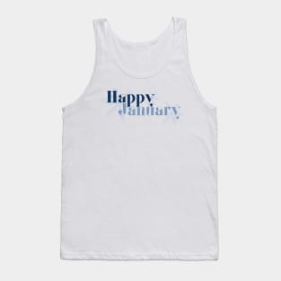 Happy January Tank Top